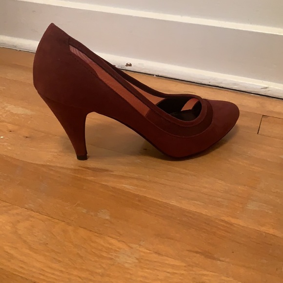 Call It Spring Burgundy Heels - Picture 4 of 6